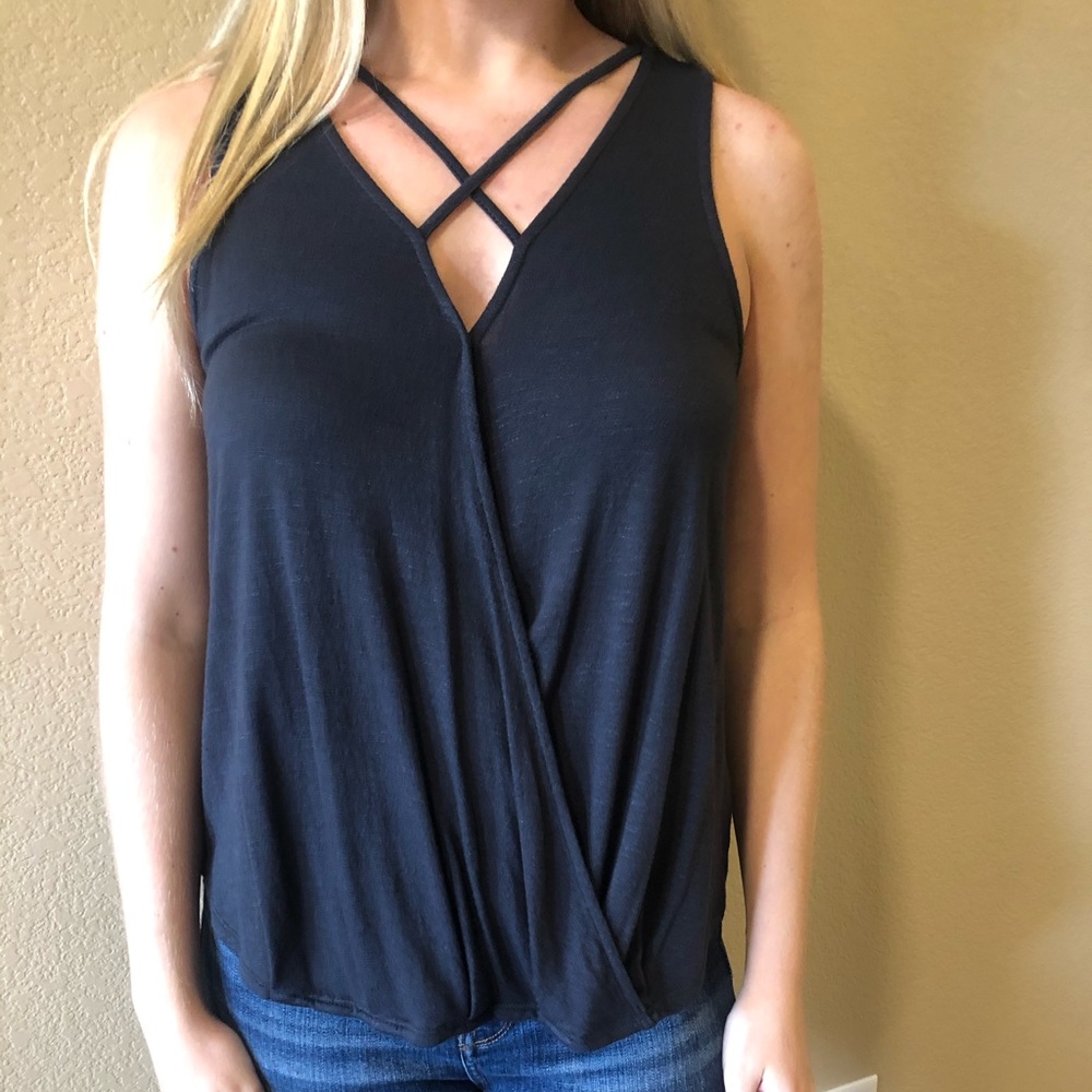 Criss-Cross Tank Top